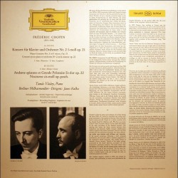 Chopin: Klavierkonzert Nr. 2 f-moll, Nocturne, Vàsàry, Berliner Philharmoniker, Kulka, Deutsche Grammophon 136452-SLPEM