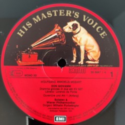 Mozart: Don Giovanni, Cesare Siepi, Wiener Philharmoniker, Wilhelm Furtwängler, Lorenzo Da Ponte, 3x LP mono, EMI 153-EX29-06673