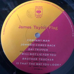 James Taylor – Flag, LP gatefold, CBS 86091