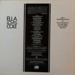 Ella Fitzgerald – Ella Loves Cole, LP, Atlantic SD-1631