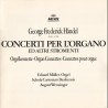 Haendel: Concerti per L'Organo ed Altri Stromenti, Müller, Schola Cantorum Basiliensis, Wenzinger, 5x LP, Archiv 2723-042