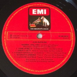 Jussi Björling: Zingt Aria's Van Verdi, Gounod, Mascagni, Giordano, Puccini, LP, EMI 5C-045-00191M