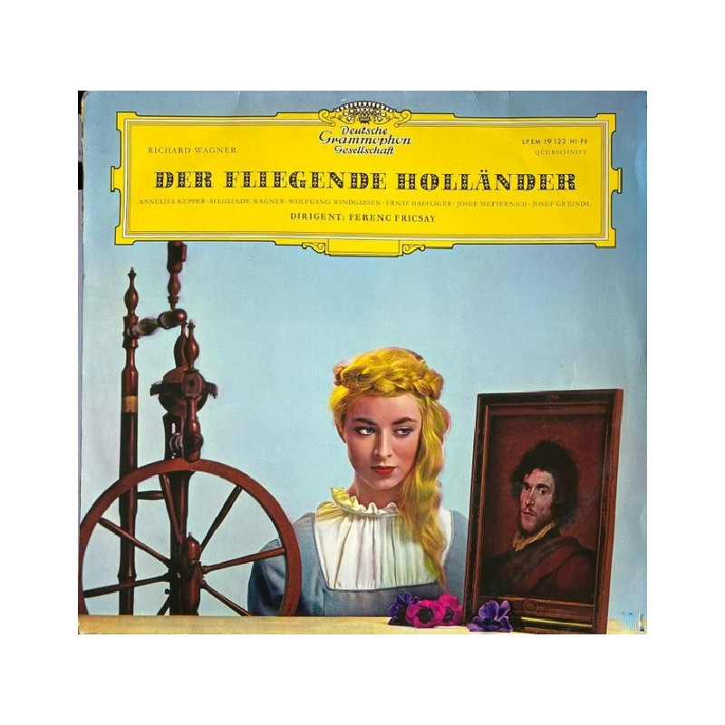Wagner: Der Fliegende Holländer, Kupper, Windgassen, Ferenc Fricsay, LP mono, Deutsche Grammophon LPEM-19122