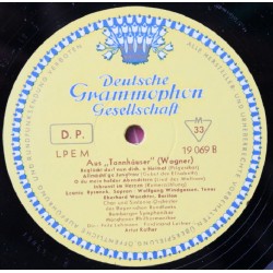 Wagner: Tannhäuser, Rysanek, Windgassen, Waechter, Greindl, Ferdinand Leitner, LP mono, Deutsche Grammophon LPEM-19069