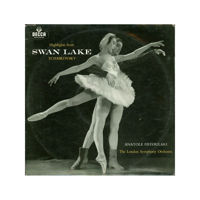 Tchaikovsky: Highlights From Swan Lake, Anatole Fistoulari, The London Symphony Orchestra, LP mono, London LC-12