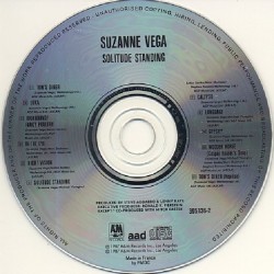 Suzanne Vega – Solitude Standing, CD, A&M Records 395136-2