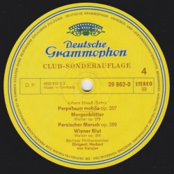 Herbert von Karajan, Berliner Philharmoniker, Meisterkonzert mit den Berliner Philharmonikern, 2x LP, DG 29862-0