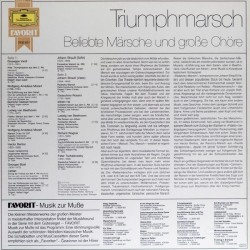 Triumphmarsch: Karajan, Jochum, Fricsay, Beliebte Märsche Und Grosse Chöre, LP, Deutsche Grammophon 2535-631