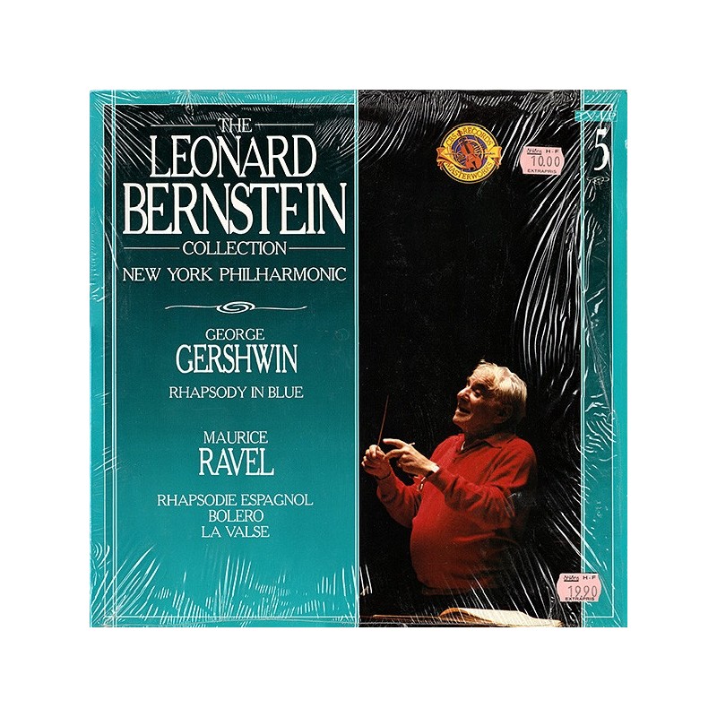 Gershwin / Ravel: Rhapsody In Blue, Rhapsodie Espagnol, Bolero, La Valse, Bernstein, New York Philharmonic, LP, CBS 01295021