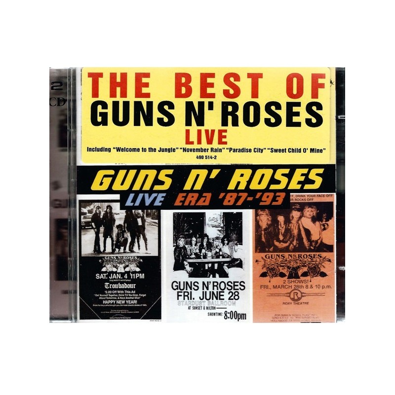 Guns N' Roses – Live Era '87-'93, 2x CD, Geffen Records 490514-2