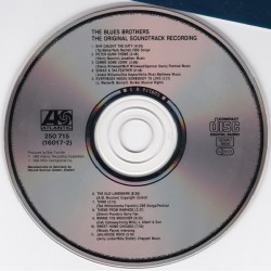 The Blues Brothers ‎– The Blues Brothers (O.S.T.), CD, Atlantic 16017-2