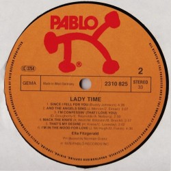 Ella Fitzgerald with Jackie Davis and Louie Bellson – Lady Time, LP, Pablo 2310-825