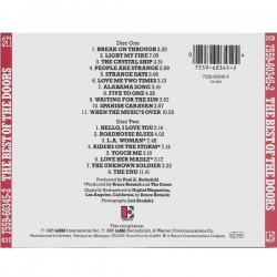 The Doors – The Best Of The Doors, 2x CD, Elektra 075596034524