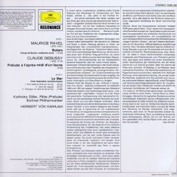 Ravel, Debussy: Bolero/La Mer, Prèlude à l'après-midi d'un Faune, Berliner Philharmoniker, Karajan, LP, DG 2535-351