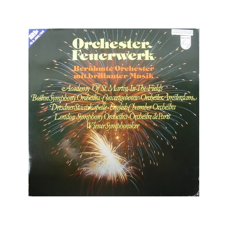 Various – Orchester-Feuerwerk (Berühmte Orchester Mit Brillanter Musik), 2x LP, Philips 6768-292