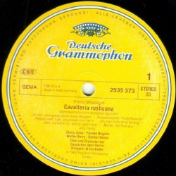Leoncavallo/Mascagni: Der Bajazzo/Cavalleria Rusticana, Davy, Schlemm, Kónya, Janos Kulka, LP, DG 2535-373