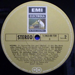 Bellini: Norma, Callas, Corelli, Ludwig, Orchestra e Coro del Teatro Alla Scala, Tullio Serafin, LP, EMI 1C-063-00730