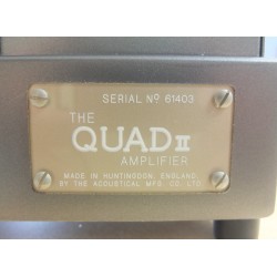 QUAD Pre 22 + Finali II con valvole originali Mullard/GEC