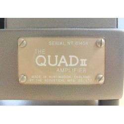 QUAD Pre 22 + Finali II con valvole originali Mullard/GEC