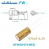Nichicon FW 470uF 6,3V