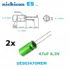 Nichicon Muse ES 47uF 6,3V