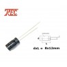 Trec 33uF/63V condensatore elettrolitico radiale, DxL 8x12mm
