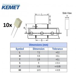 Kemet MKT 0,47uF/63V