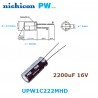 Nichicon PW 2200uF/16V