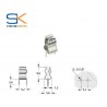 Stelvio Kontek CT134, clip fuseholder, 5x20, PCB mounting
