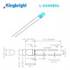 Kingbright L-934MBDL, LED 3mm AZZURRO