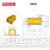 Arcol HS 25W, 0,1 ohm (0R1), power resistor for heatsink HS25-0R1J