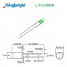 Kingbright L-7113SGD, LED 5mm VERDE diffuso