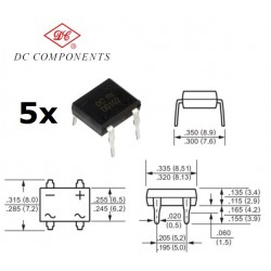 5x DC Components DB103,...