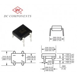 DC Components DB104, ponte...