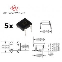 5x DC Components DB156,...