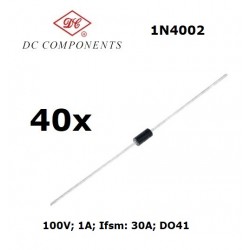 40x DC Components 1N4002,...