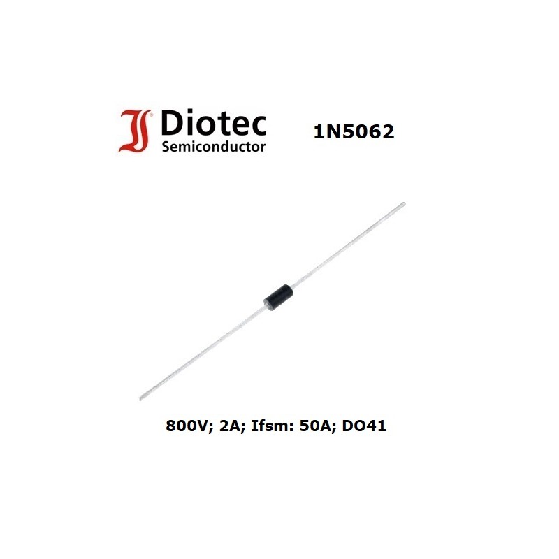 Diotec Semiconductor 1N5062, rectifier diode 800V 2A