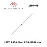 DC Components 1N4448, diodo di commutazione 100mA 4ns