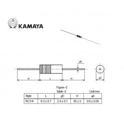 Kamaya 750R 1/4W,...