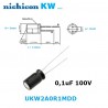 Nichicon KW 0,1uF 100V
