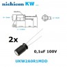 Nichicon KW 0,1uF 100V