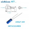 Nichicon KT ''Audio'' 220uF 16V