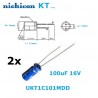 Nichicon KT ''Audio'' 100uF 16V