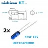 Nichicon KT ''Audio'' 47uF 16V