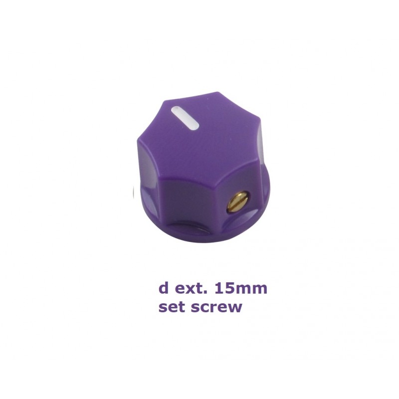 MXR style 15mm PURPLE knob