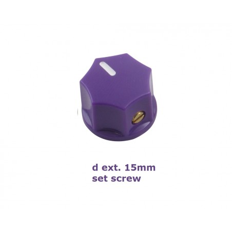 MXR style 15mm PURPLE knob