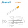 Kingbright L-934NT, LED 3mm ARANCIONE