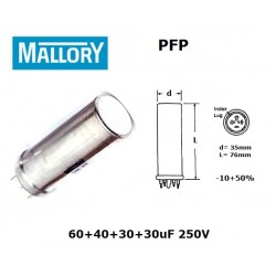 Mallory PFP 60+40+30+30uF...