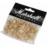 Marshall gold rivets, package of 100pcs.