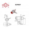 SC Precision SCP607-NR, jack RCA rosso nickelato non isolato